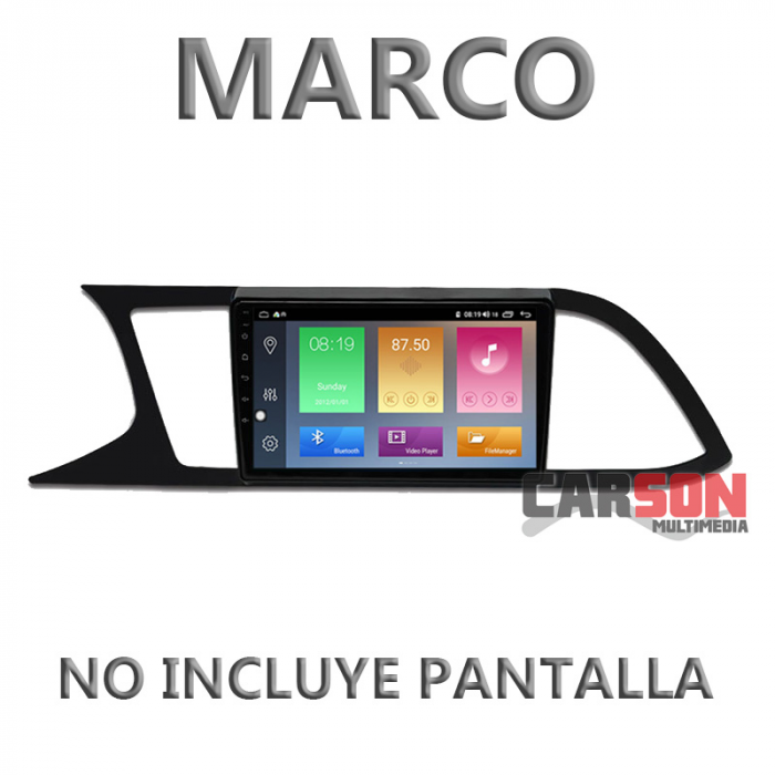 Pantalla Android Carson - Seat Leon III - 1/16Gb