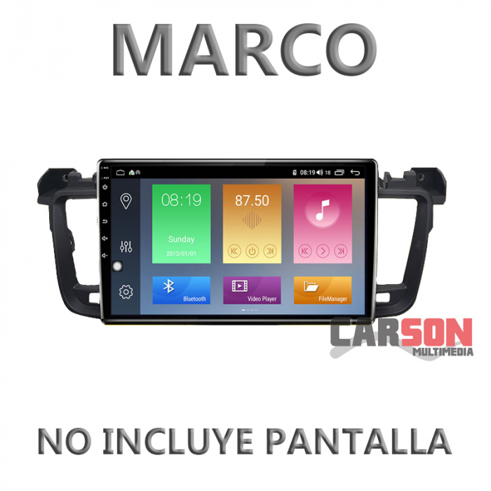 Pantalla Android Carson - Peugeot 508 - 1/16Gb