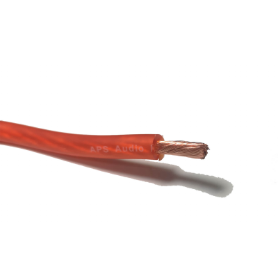 Cable Corriente Rojo -C10C - 10mm APS - Cobre