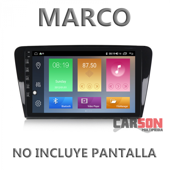 Pantalla Android Carson - SKODA Octavia - 4/64Gb