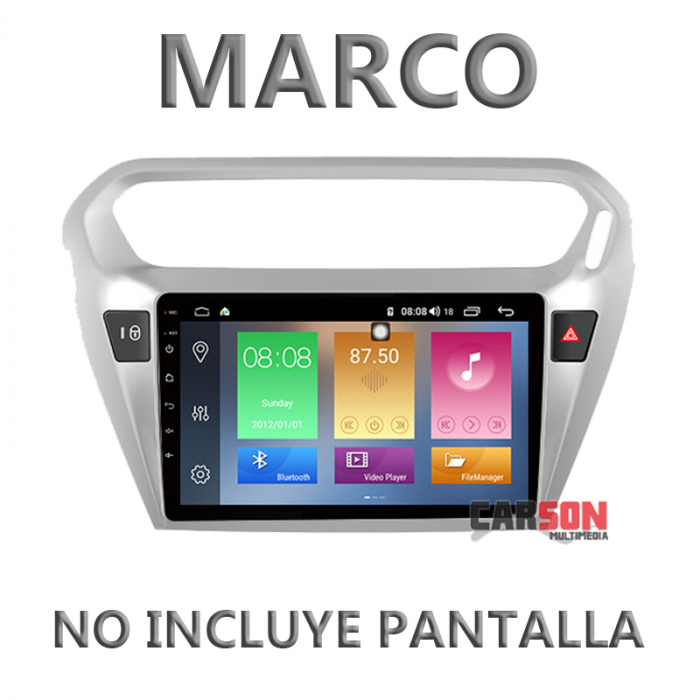 Pantalla Android Carson - Peugeot 301 - 4/64Gb