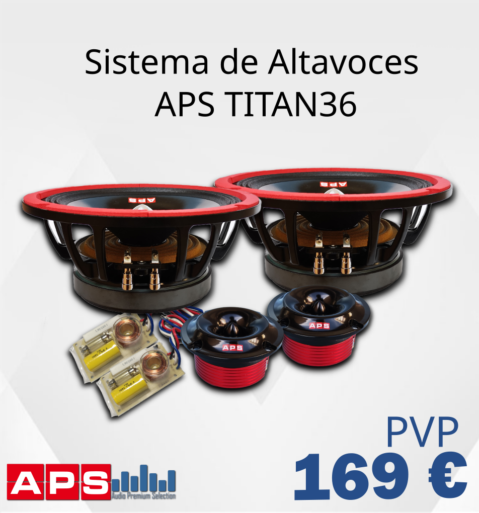 Sistema de Altavoces APS TITAN36